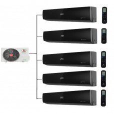Мульти-сплит система на 5 комнаты Royal Clima серии MULTI GAMMA ATTICA NERO (25м2+25м2+25м2+25м2+25м2)